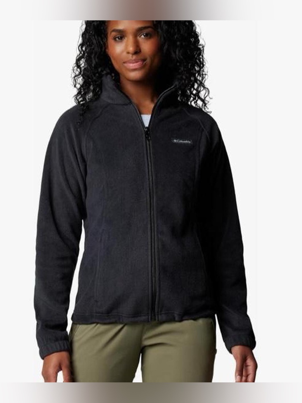 Columbia Women’s Benton Springs Full Zip Fleece Jacket - Size M - Black